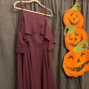 Plum purple cut sleeve Torrid Dress